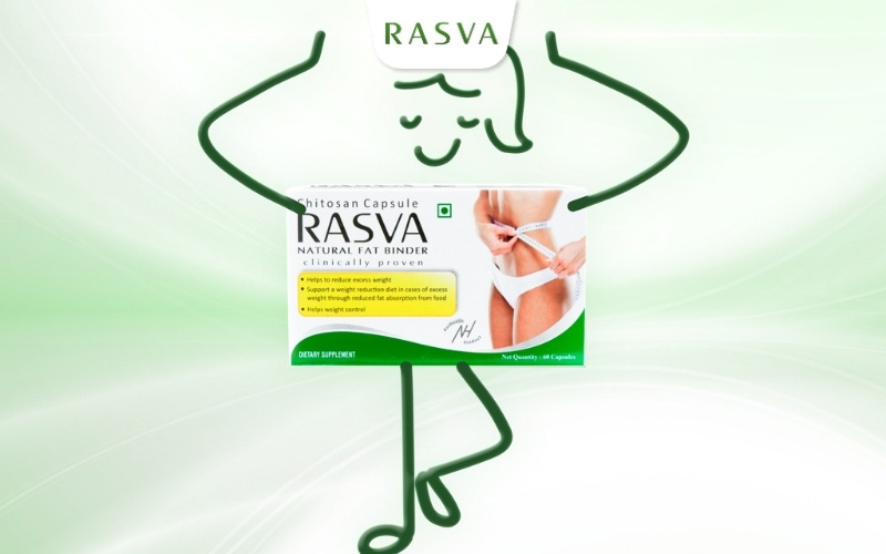 Dùng viên uống Rasva hỗ trợ giảm cân khi ăn chay