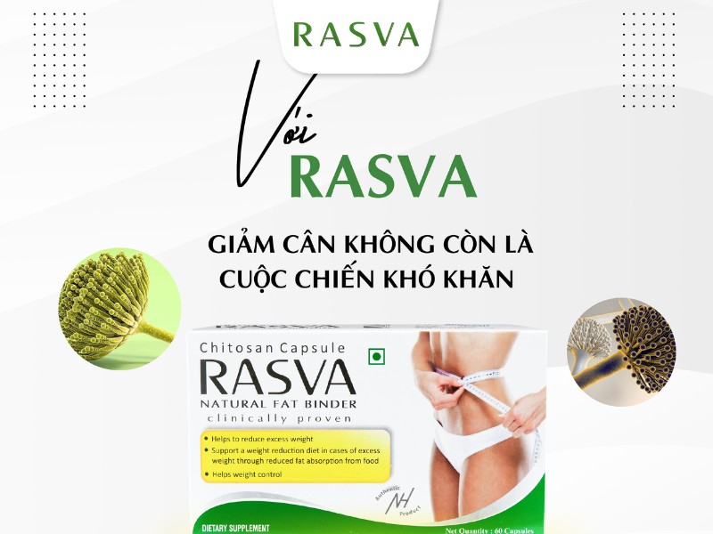 Ăn uống không cần khắt khe với Rasva