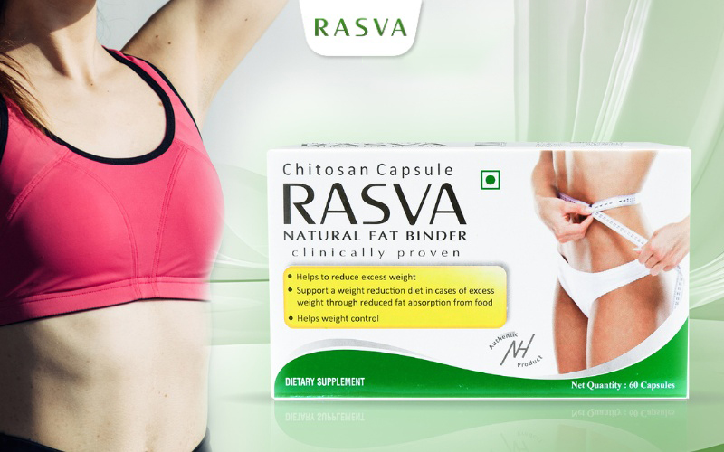 Sử dụng viên uống Rasva giúp hỗ trợ giảm cân, giữ dáng