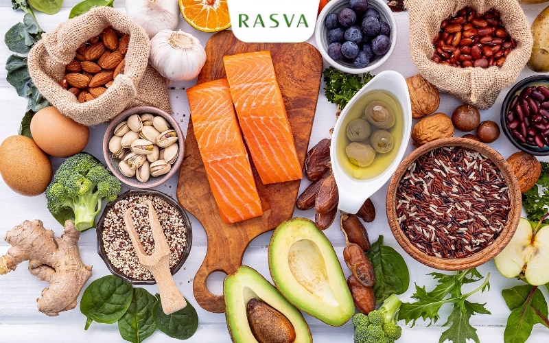 Ưu tiên protein và chất xơ