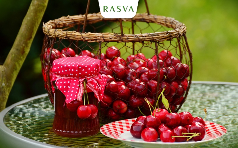 Cherry mọng nước giúp giảm cân