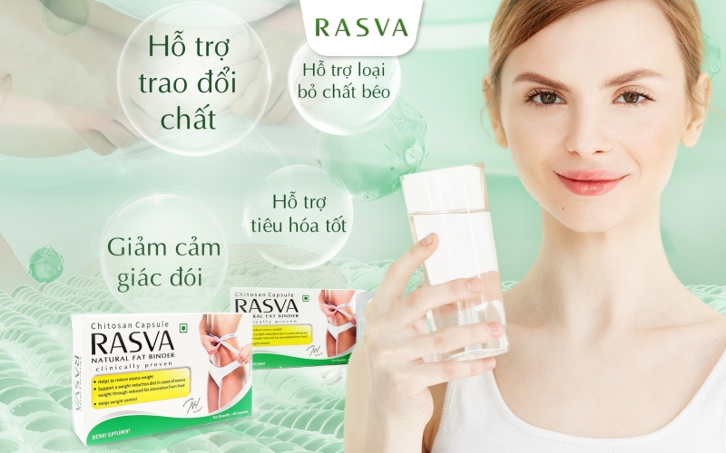 Viên uống giảm cân rasva
